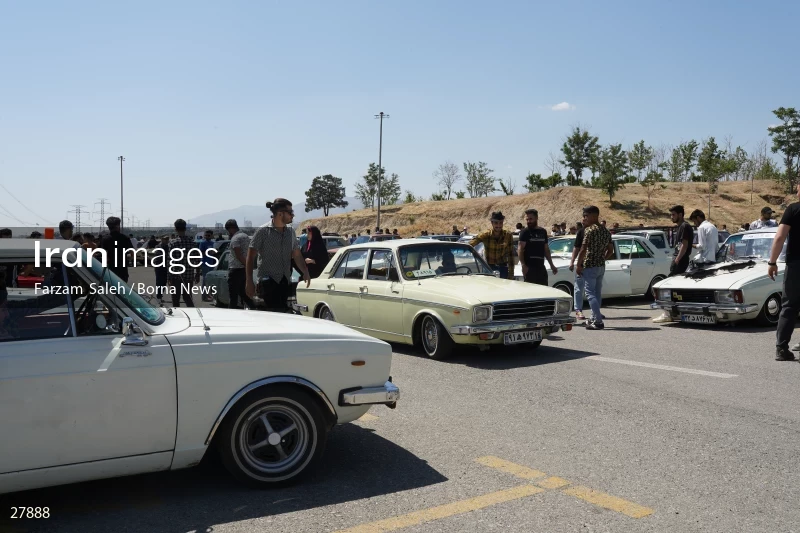 Paykan Lovers gathering in Tehran