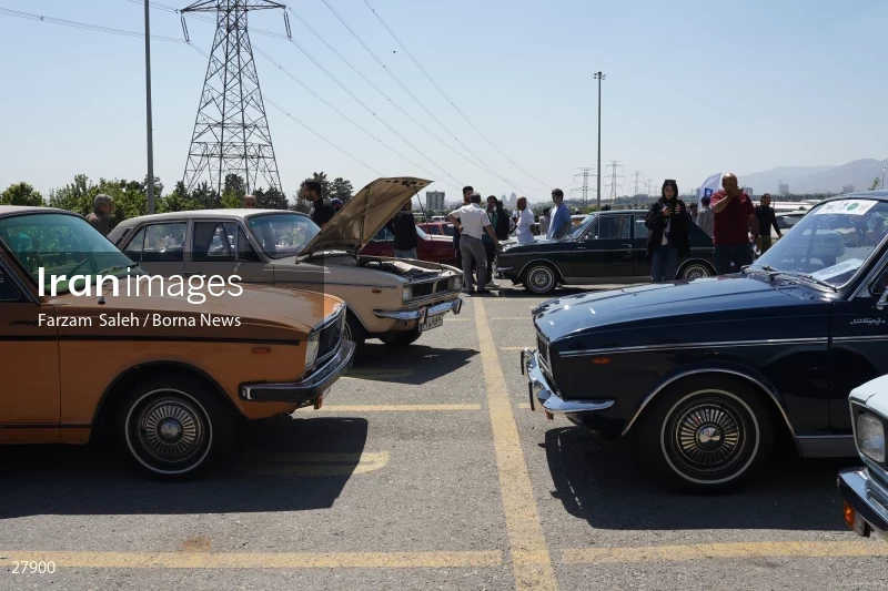 Paykan Lovers gathering in Tehran