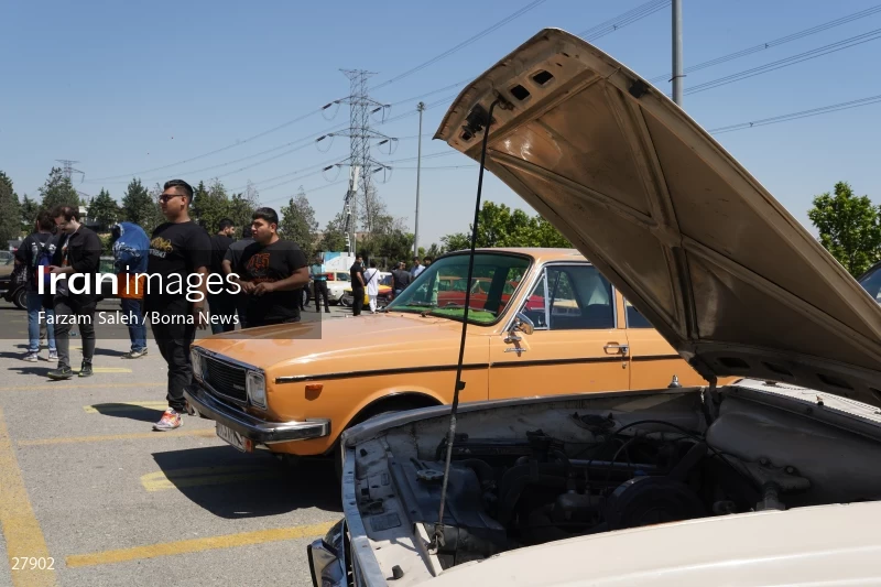 Paykan Lovers gathering in Tehran