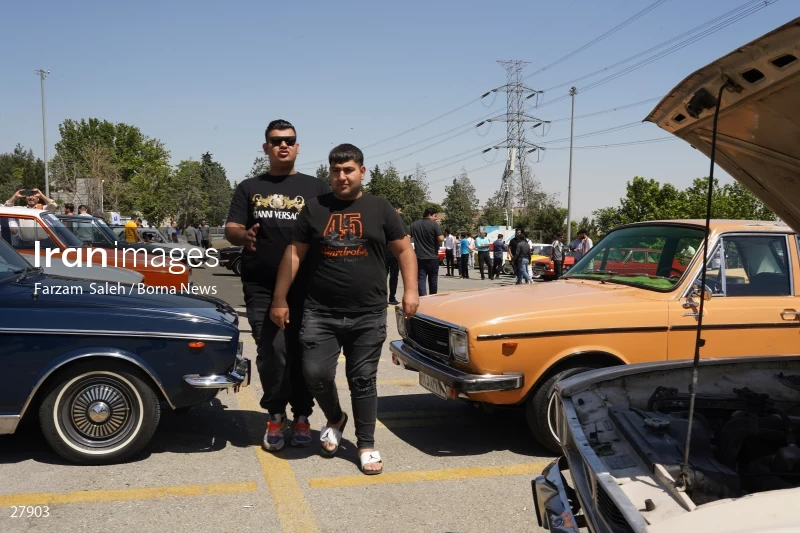 Paykan Lovers gathering in Tehran