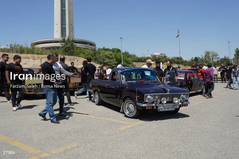 Paykan Lovers gathering in Tehran