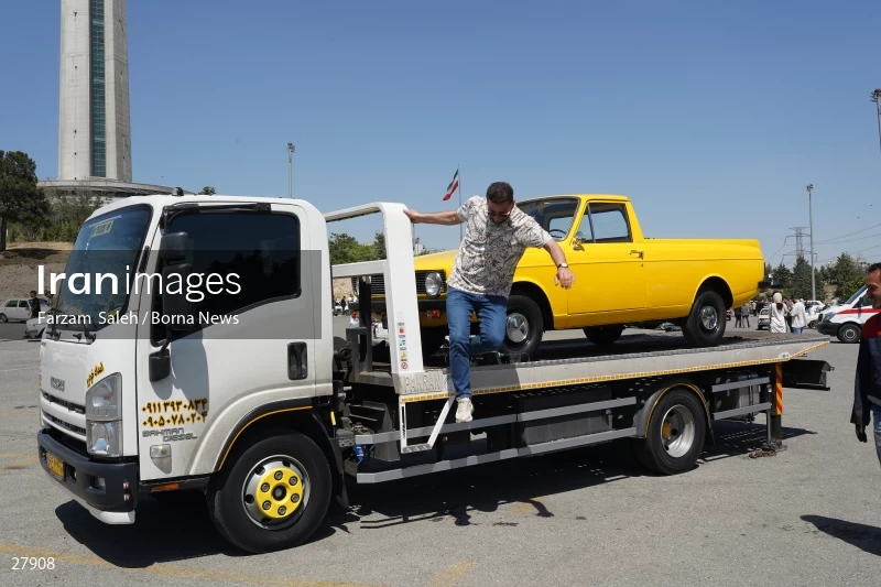 Paykan Lovers gathering in Tehran