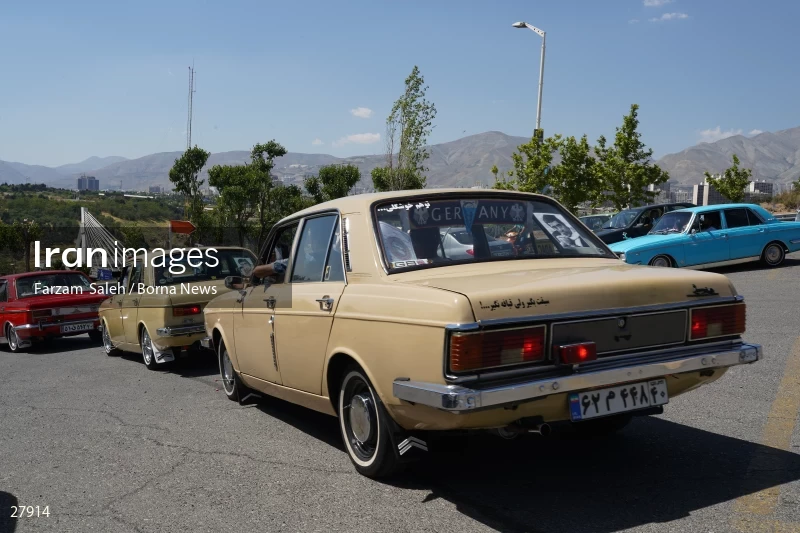 Paykan Lovers gathering in Tehran