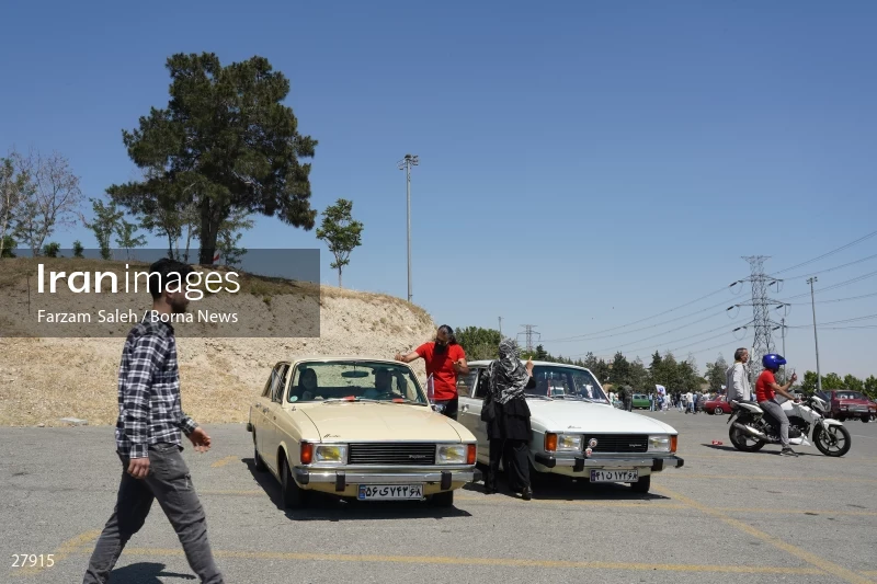 Paykan Lovers gathering in Tehran