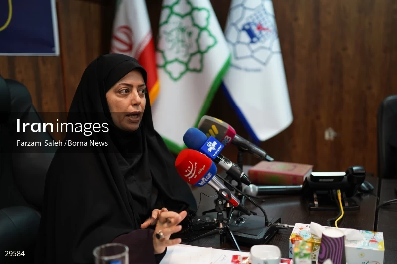 Press conference of the CEO of the Central Headquarters of Technical Inspection of Tehran's vehicles