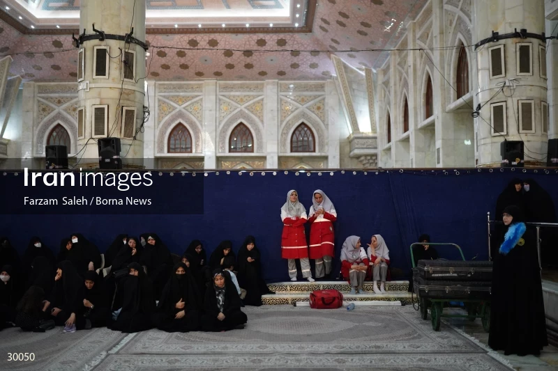 The anniversary of Imam Khomeini's passing away with the presence of the President