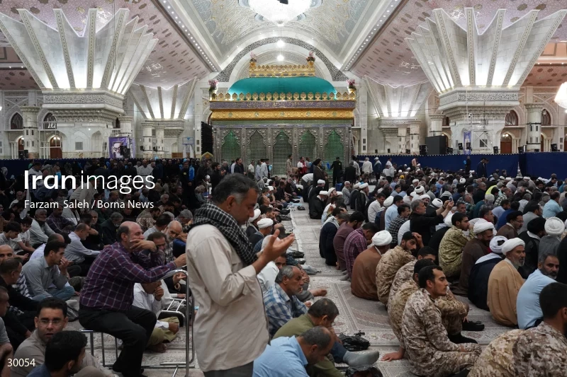 The anniversary of Imam Khomeini's passing away with the presence of the President