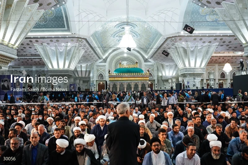 The anniversary of Imam Khomeini's passing away with the presence of the President