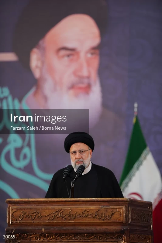 The anniversary of Imam Khomeini's passing away with the presence of the President