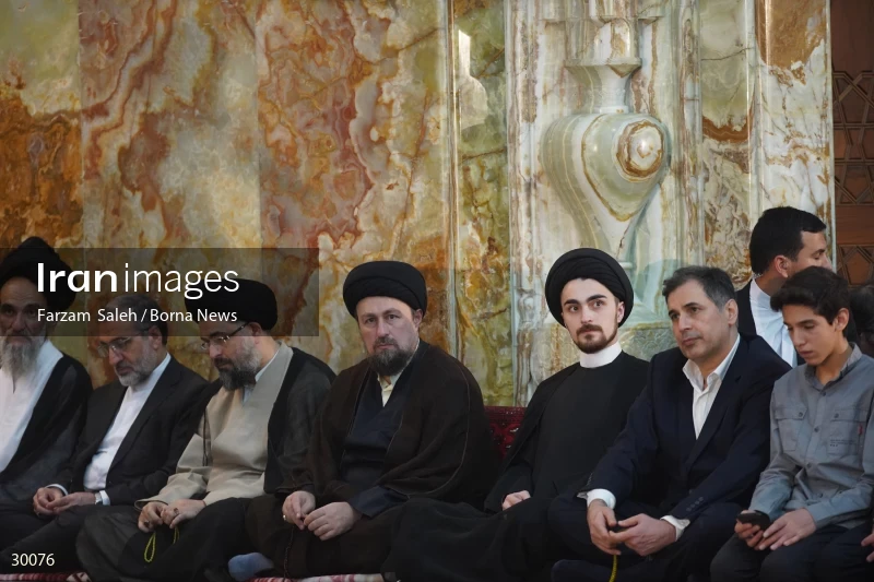 The anniversary of Imam Khomeini's passing away with the presence of the President