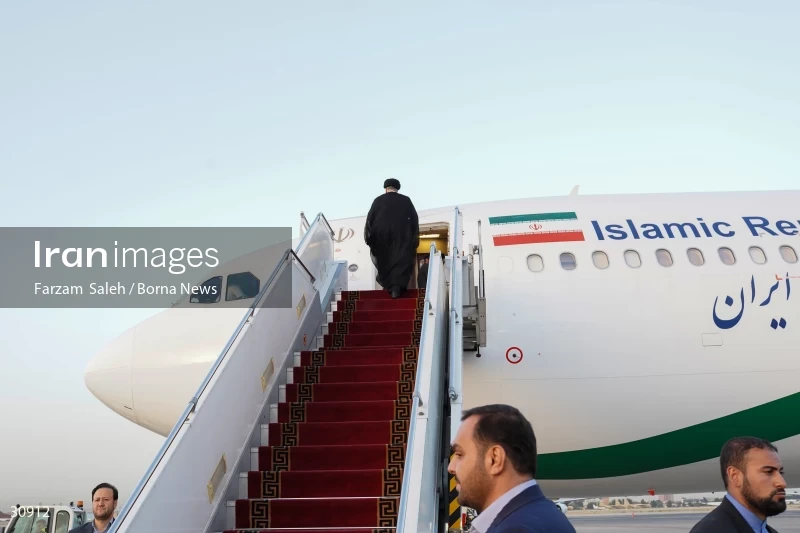 The official see-off ceremony of the president on his trip to Latin America