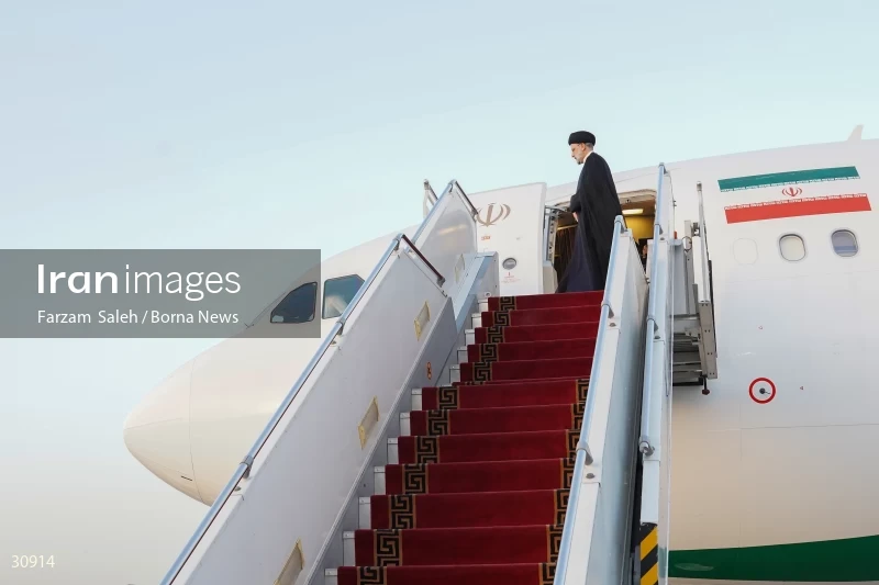 The official see-off ceremony of the president on his trip to Latin America