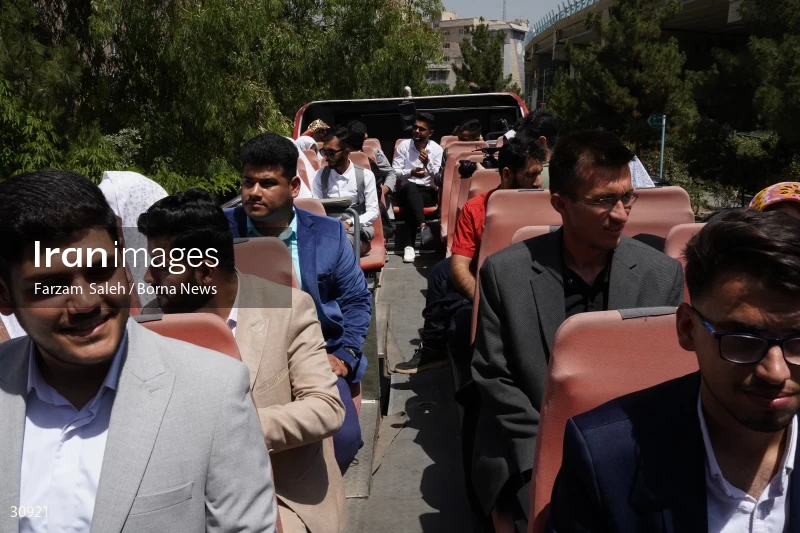 Marriage ceremony of 14 Turkmen couples in Tehran