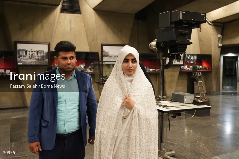 Marriage ceremony of 14 Turkmen couples in Tehran