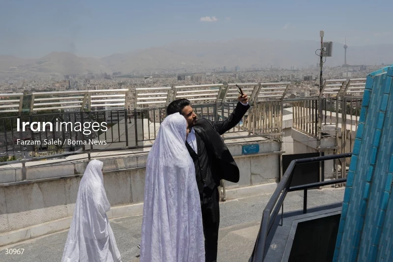 Marriage ceremony of 14 Turkmen couples in Tehran