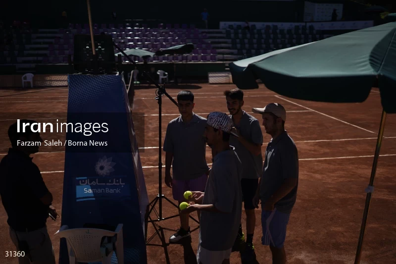 The finals of the second week of World Tennis Tour in Tehran