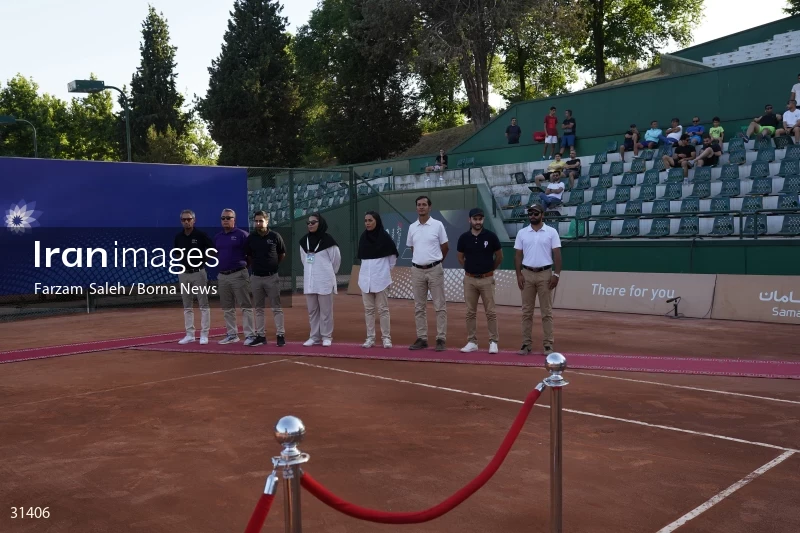The finals of the second week of World Tennis Tour in Tehran