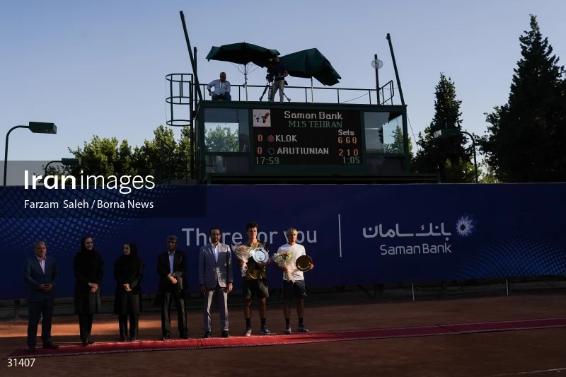 The finals of the second week of World Tennis Tour in Tehran