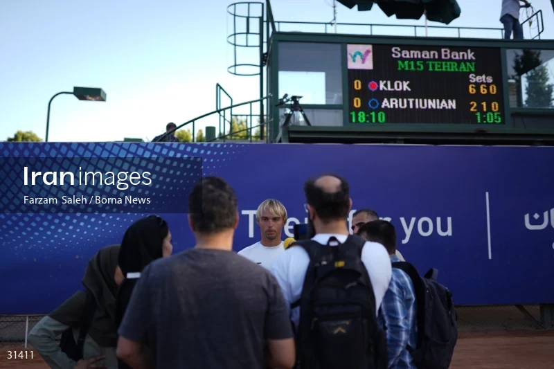 The finals of the second week of World Tennis Tour in Tehran