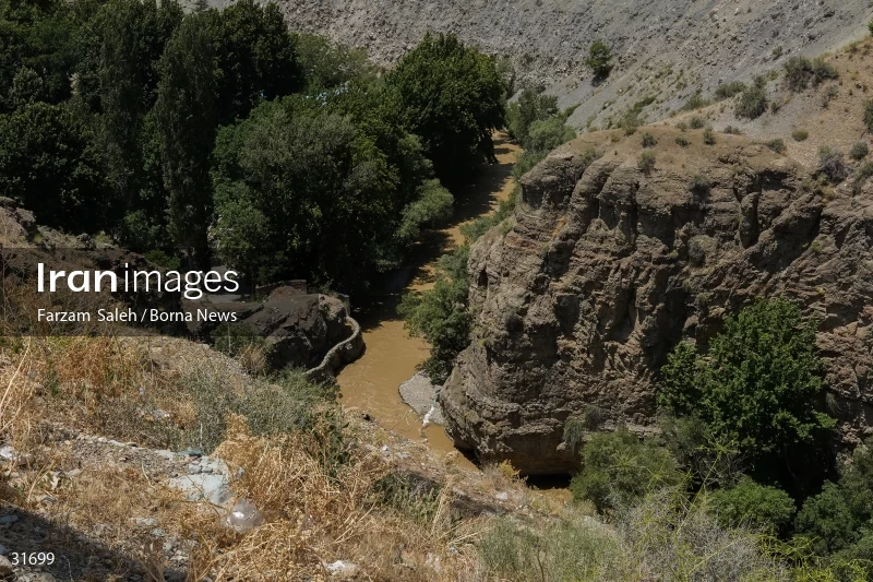 Chalus Road 8 days after the flood