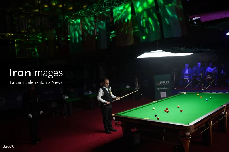 The Final of the Asian 6 Reds Snooker Championships