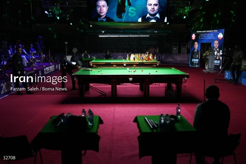 The Final of the Asian 6 Reds Snooker Championships