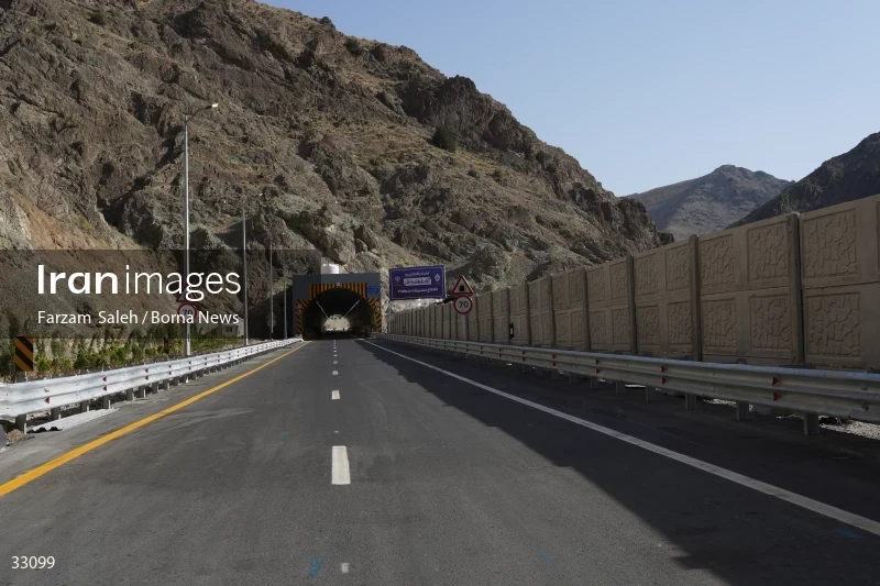 Opening ceremony of the 2nd section of Tehran-Shomal Freeway