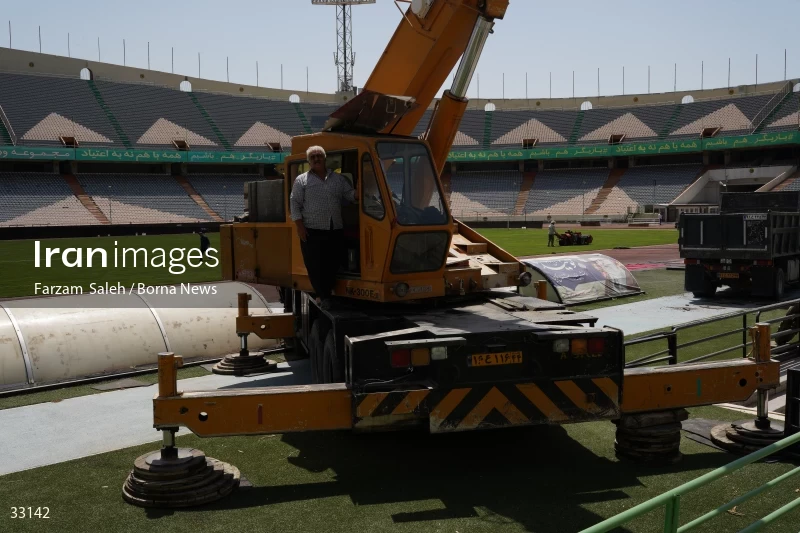 Renovation of Tehran's Azadi Stadium