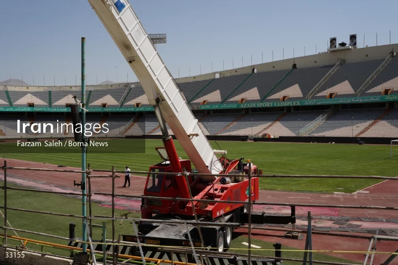 Renovation of Tehran's Azadi Stadium