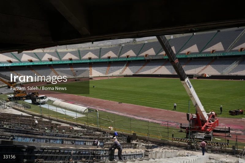 Renovation of Tehran's Azadi Stadium