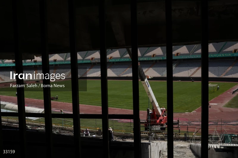 Renovation of Tehran's Azadi Stadium