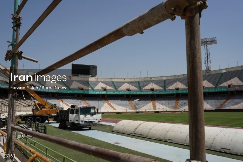 Renovation of Tehran's Azadi Stadium