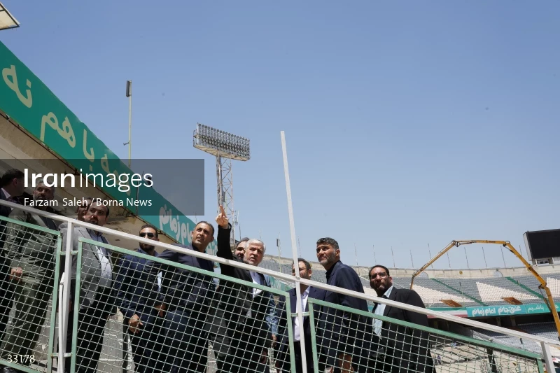 Renovation of Tehran's Azadi Stadium