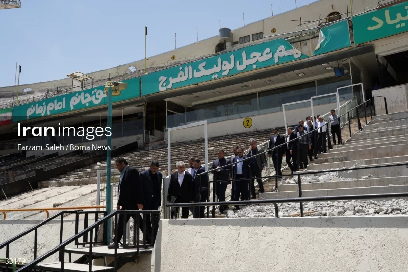 Renovation of Tehran's Azadi Stadium