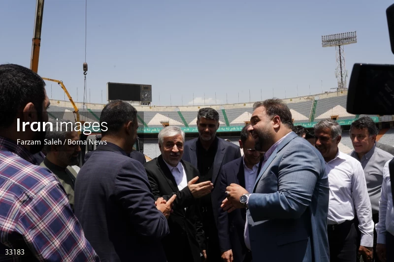Renovation of Tehran's Azadi Stadium