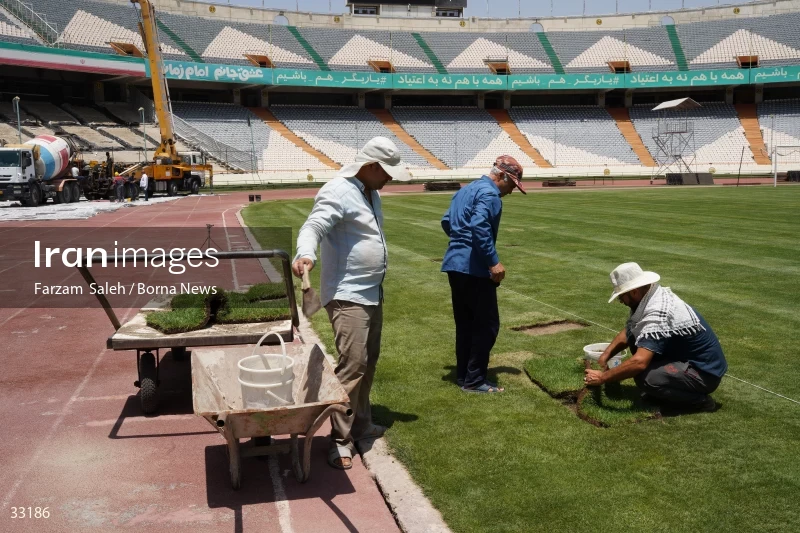 Renovation of Tehran's Azadi Stadium