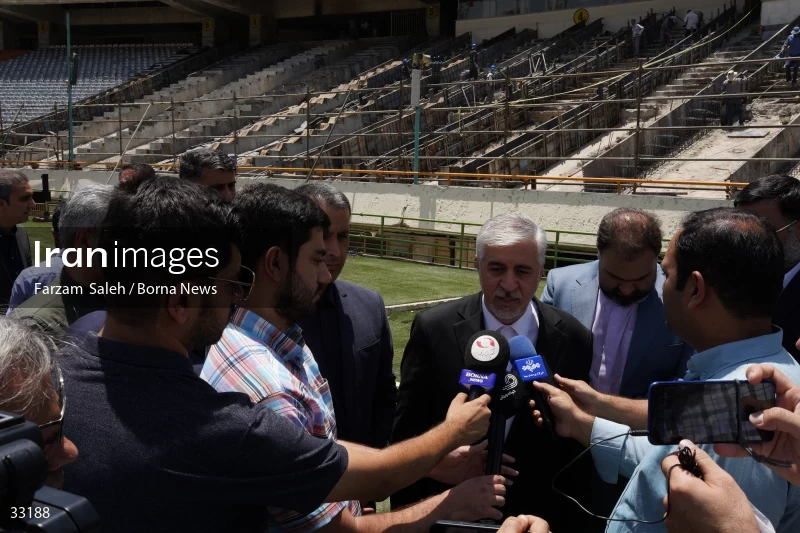 Renovation of Tehran's Azadi Stadium