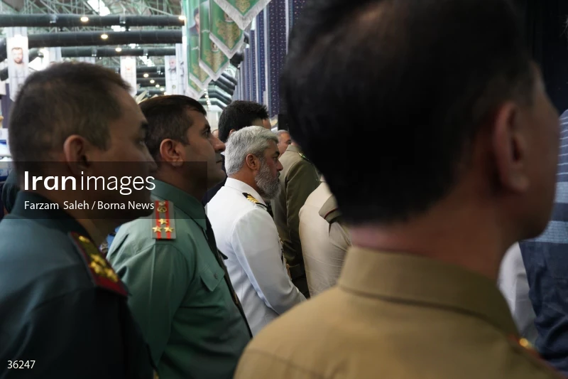 Foreign attaches visit defense achievements exhibition in Tehran