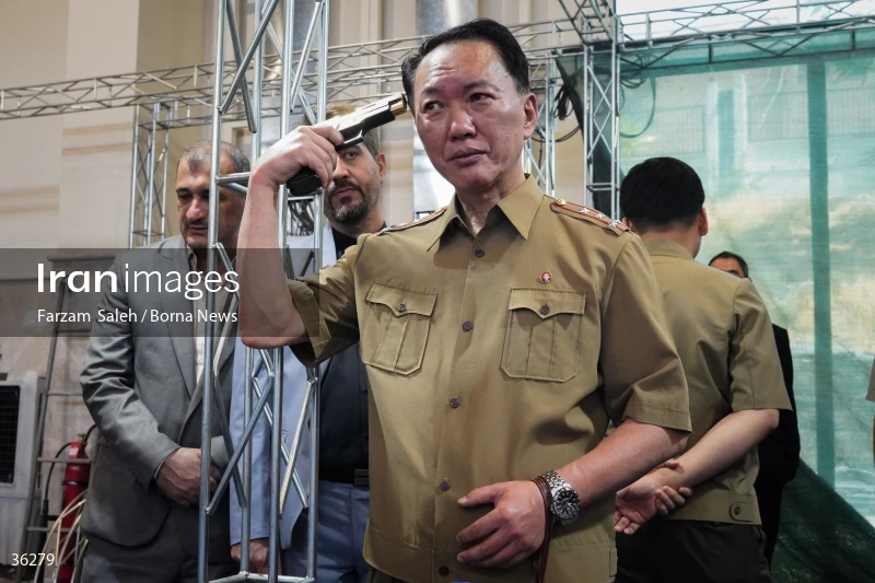 Foreign attaches visit defense achievements exhibition in Tehran