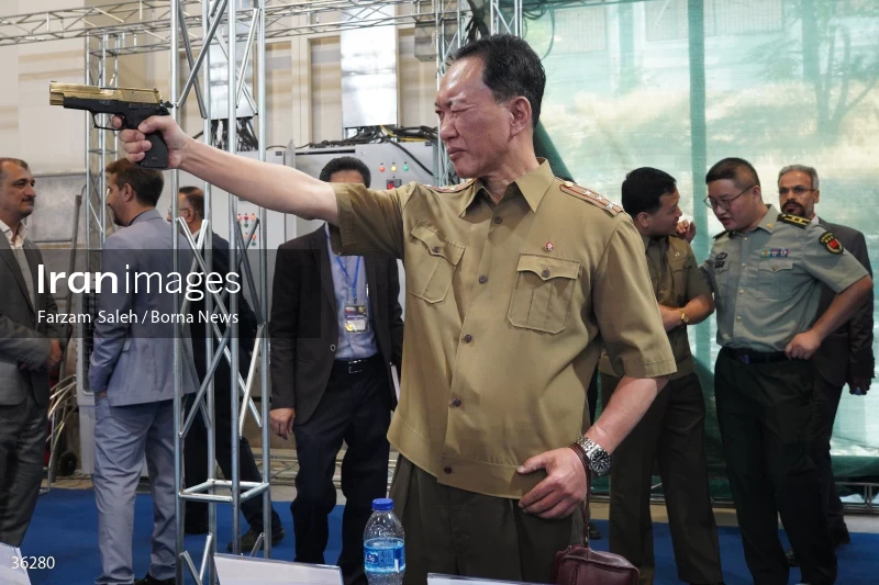 Foreign attaches visit defense achievements exhibition in Tehran