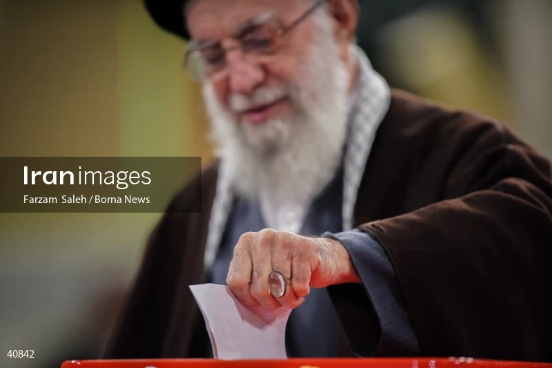 Leader casts his vote in Iran's Parliamentary & Assembly of Experts elections