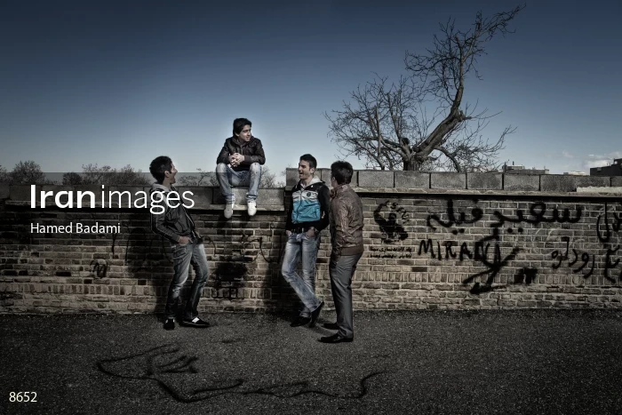 Iranian youth in Hamedan