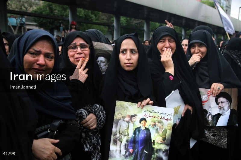 The funeral for Seyed Ebrahim Raisi, the President of Iran, and his companions in Mashhad