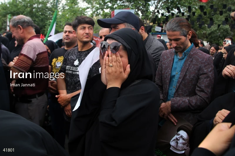 The funeral for Seyed Ebrahim Raisi, the President of Iran, and his companions in Mashhad