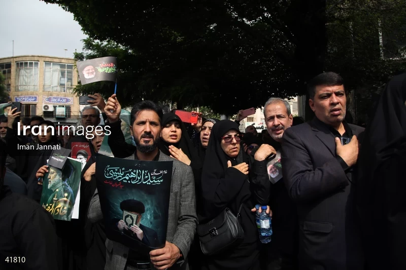 The funeral for Seyed Ebrahim Raisi, the President of Iran, and his companions in Mashhad