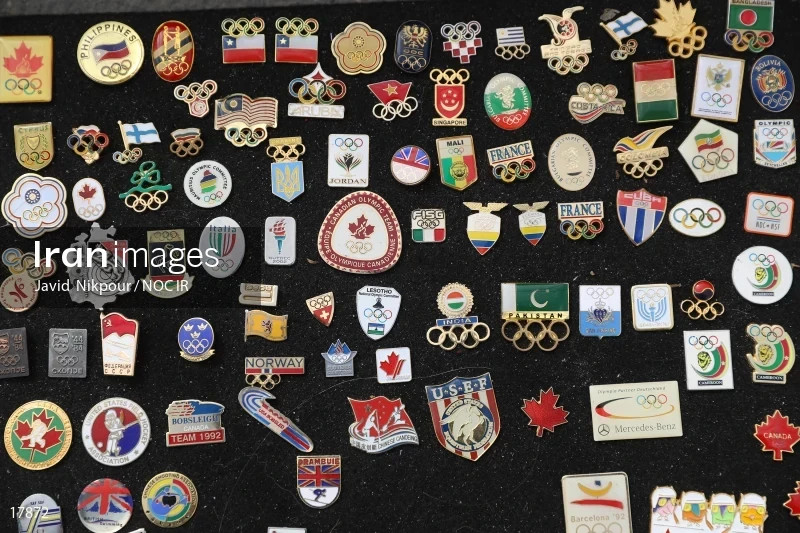 collection of Olympic pins