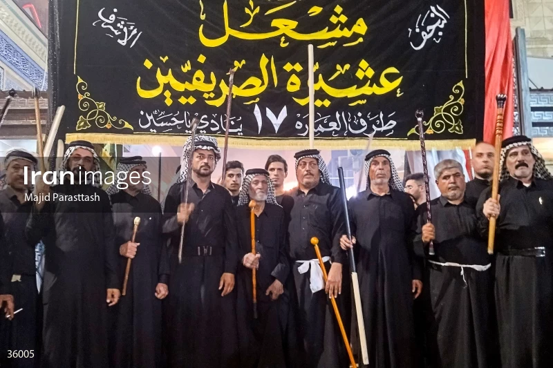 Torch-carrying in the holy shrine of Imam Ali b. Abi Talib (a)