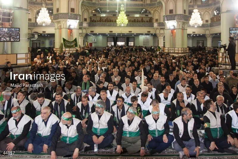 The Gathering of Razavi Volunteers at the Shrine of Abdul Azim al-Hasani