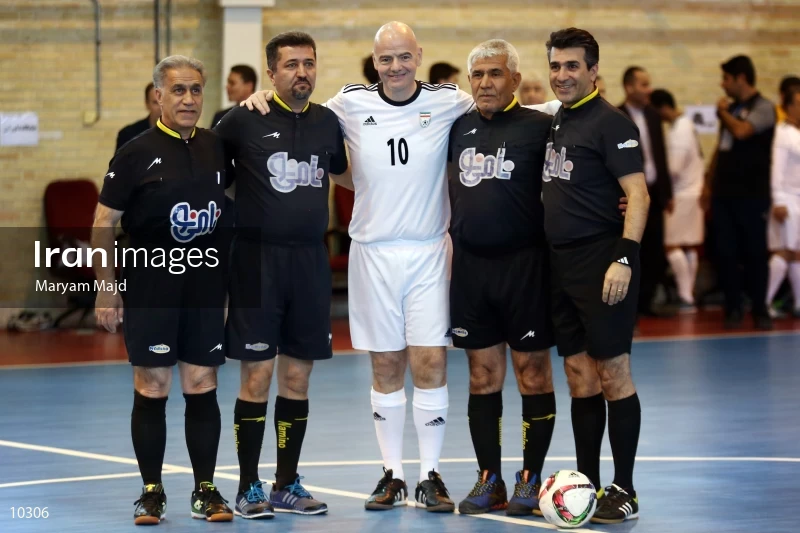 Gianni Infantino and Iranian Referees