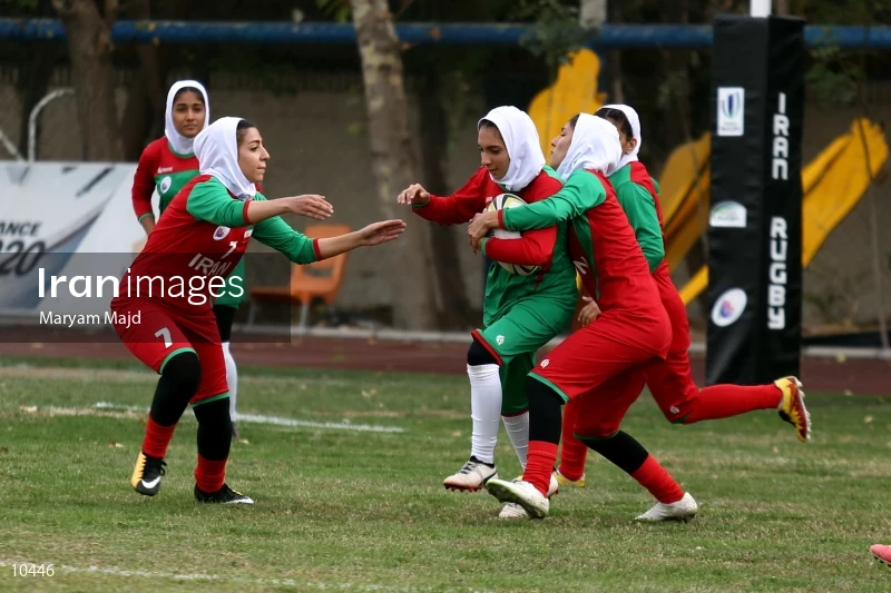 Iran and Germany Friendly Rugby Match in Tehran
